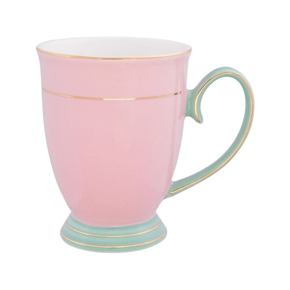Růžový porcelánový hrnek Clayre & Eef Annie, 250 ml v:1292088