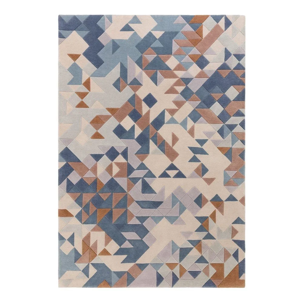 Modro-béžový koberec 170x120 cm Enigma v:1459638
