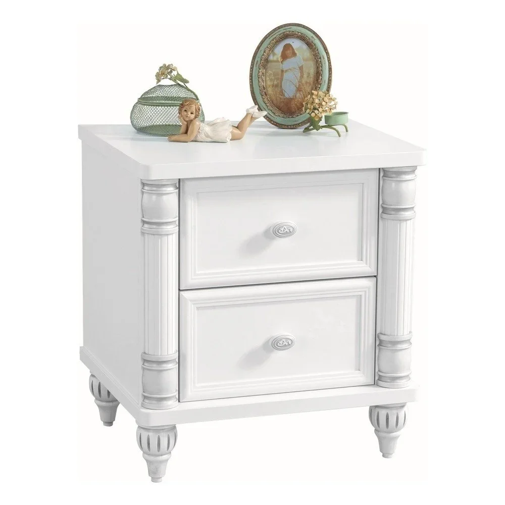 Bílý noční stolek Romantic Nightstand v:1207962