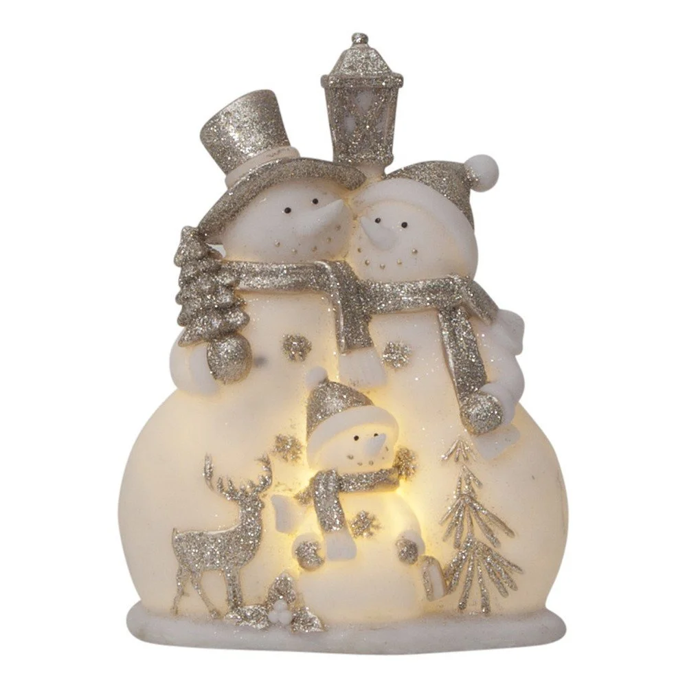 Svítící LED dekorace Best Season Figure Buddy Snowmen v:936234