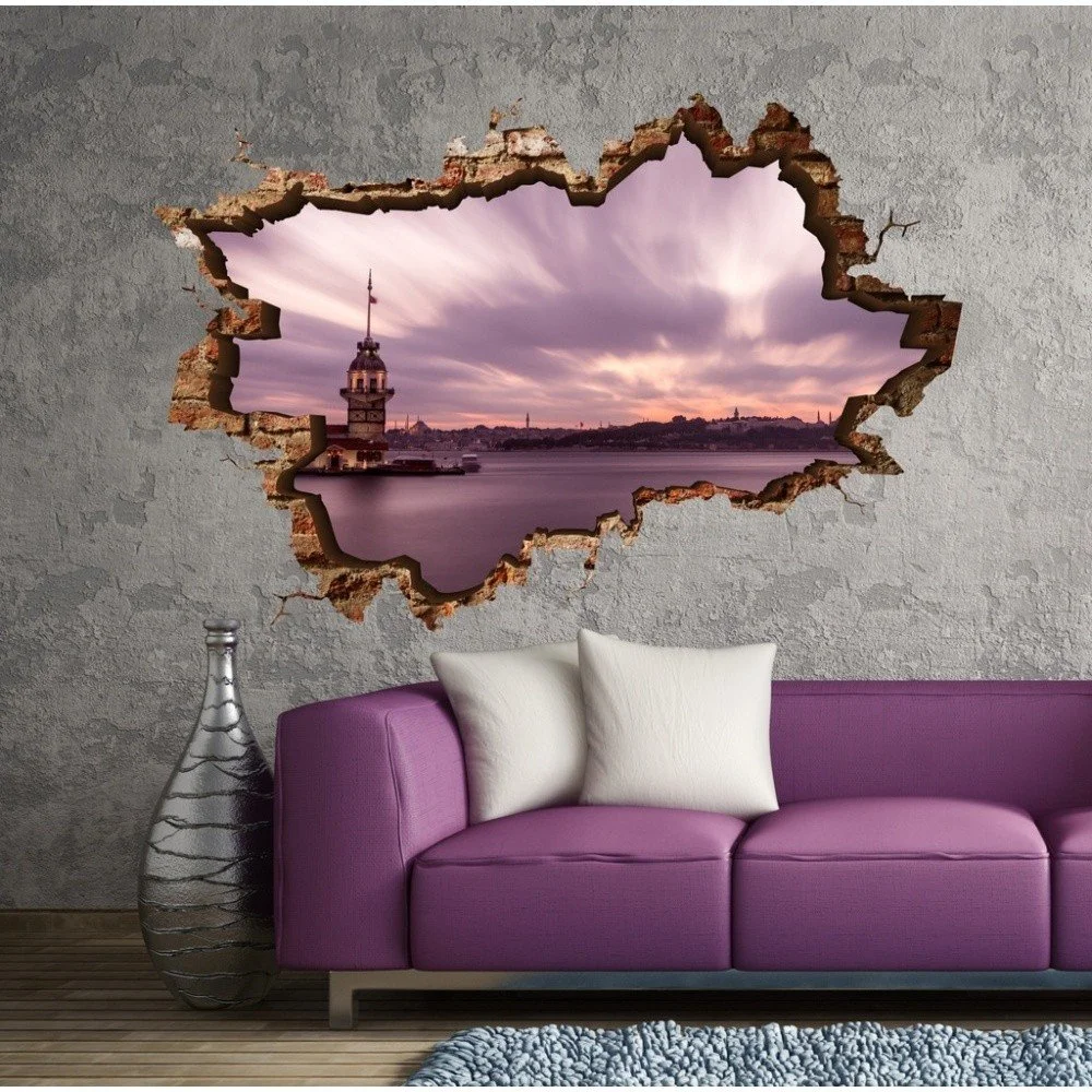 Nástěnná samolepka 3D Art Kaat, 70 x 45 cm v:1180568