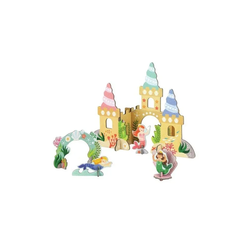 3D puzzle Petit collage Mermaid Castle v:1117660 3D puzzle Petit collage Mermaid Castle v:1117660
