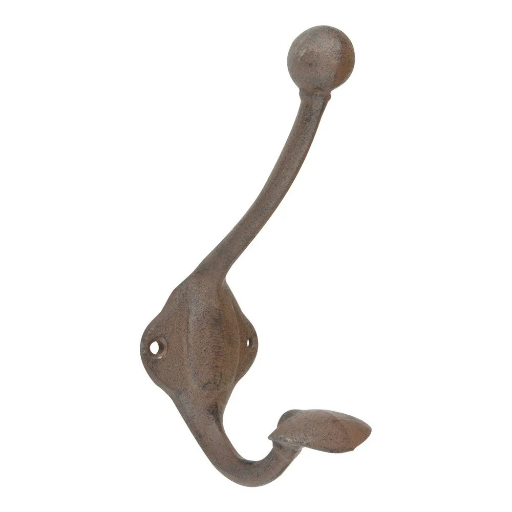 Litinový nástěnný háček Esschert Design Antique v:921686