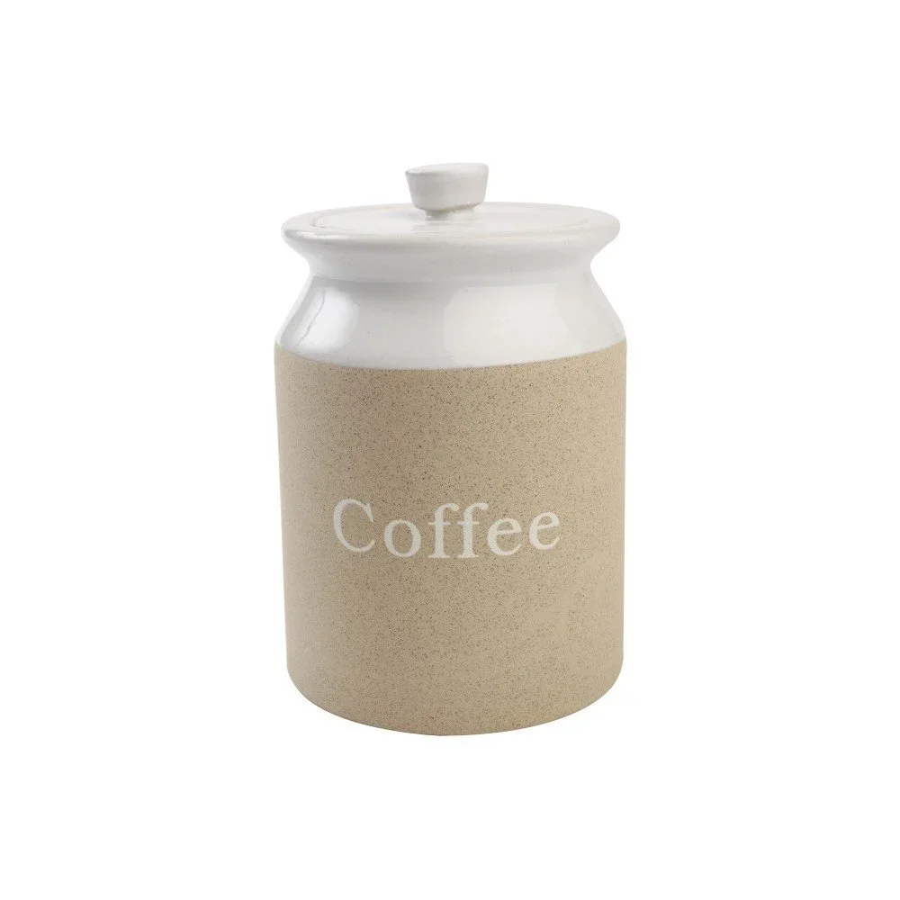Kameninová dóza T&G Woodware Coffee v:795114