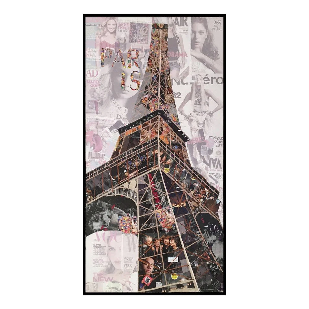 Ručně malovaný obraz Vivorum Ave Paris, 52 x 102 cm v:801224