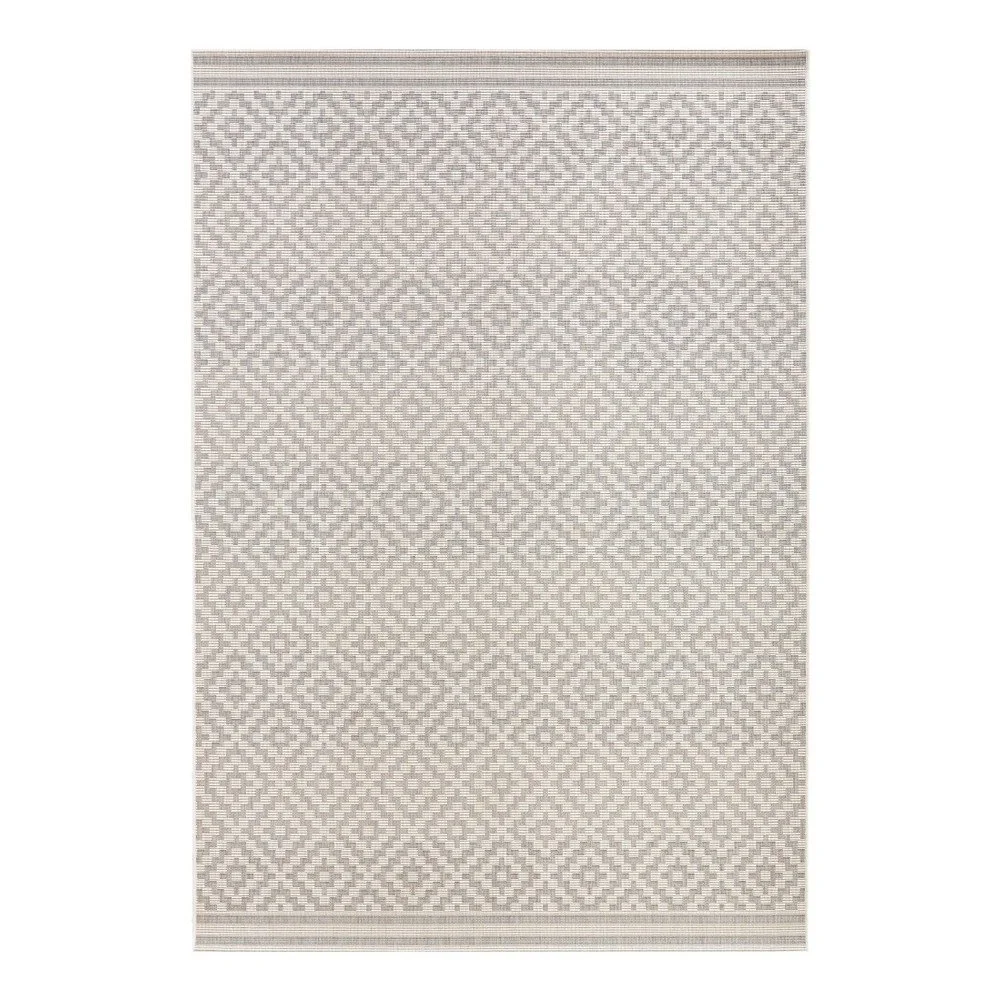 Šedo-krémový koberec vhodný i na ven NORTHRUGS Meadow, 80 x 150 cm v:1293688