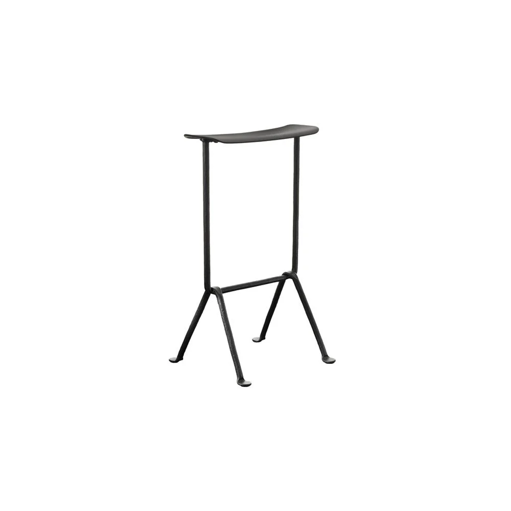 Černá barová židle Magis Officina, výška 75 cm v:1306218