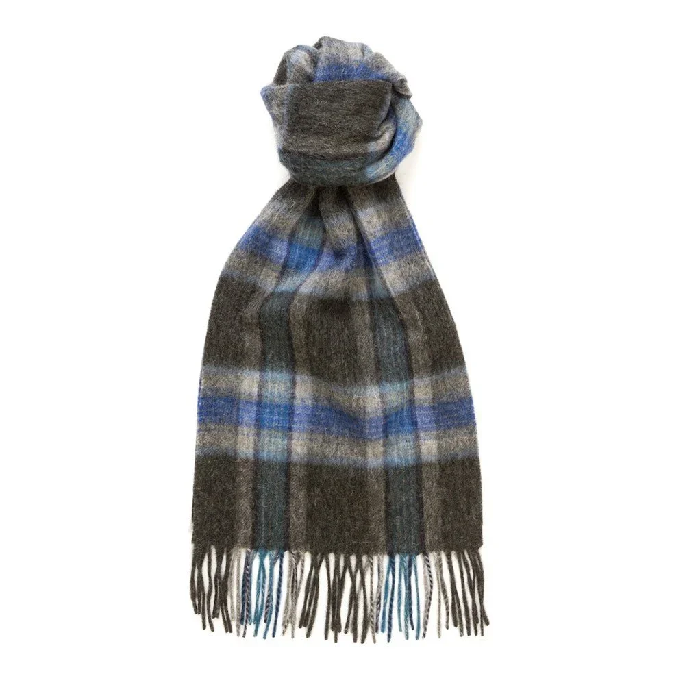 Šála z jehněčí vlny Hogarth Tartan, 180 x 25 cm v:965056
