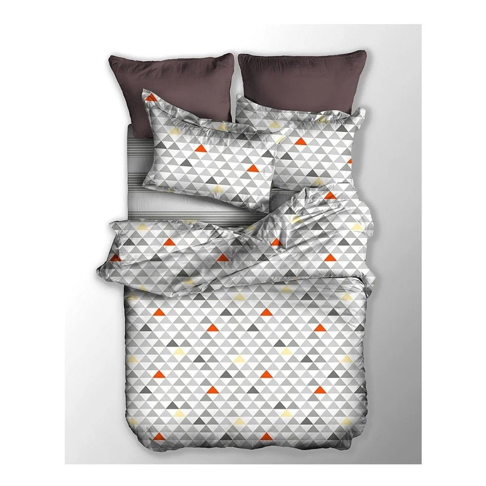 Oboustranné povlečení z mikrovlákna na jednolůžko DecoKing Basic Fizzy, 155 x 220 cm v:1168784
