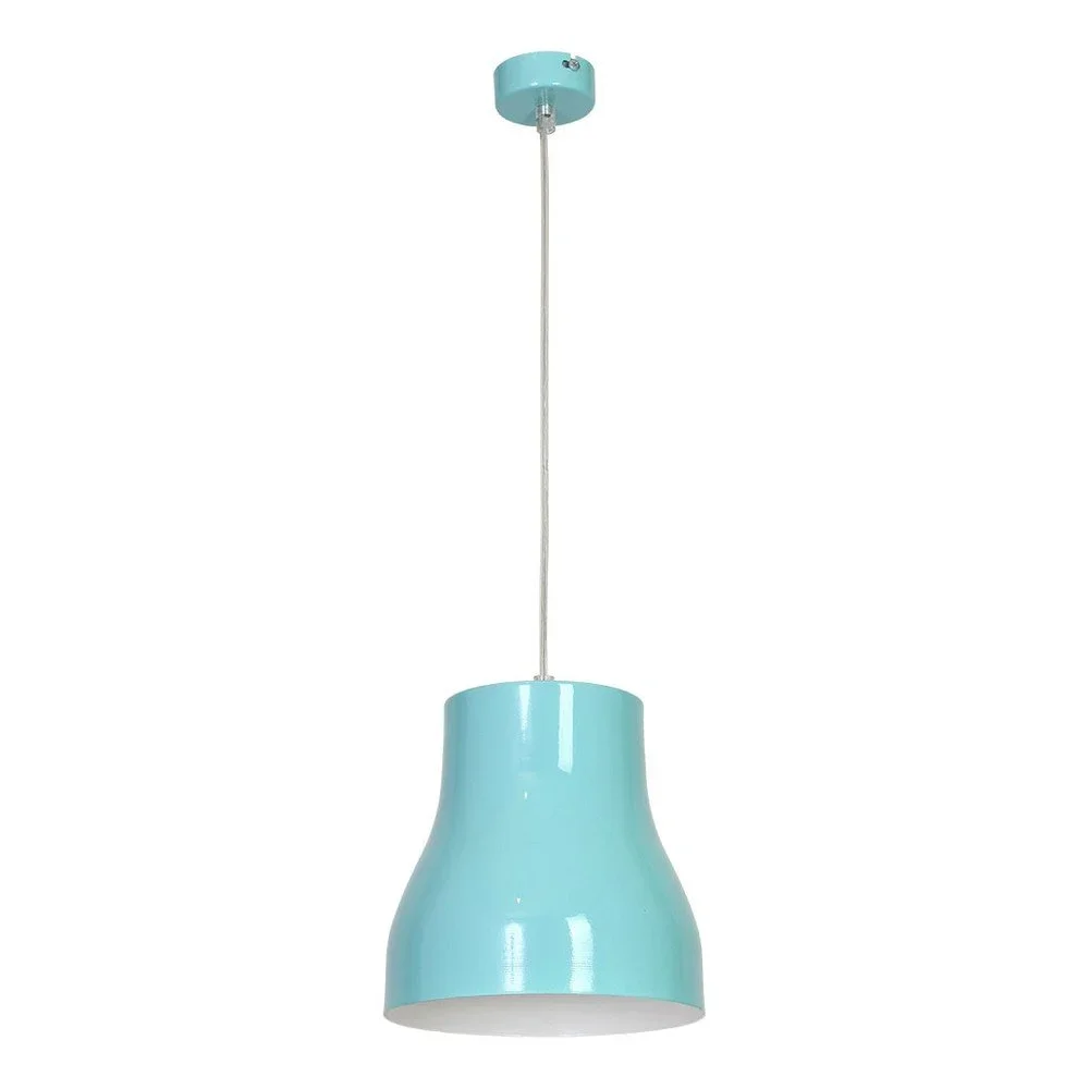 Tyrkysové stropní svítidlo Glimte Inka Turquoise Slim Uno v:1199310