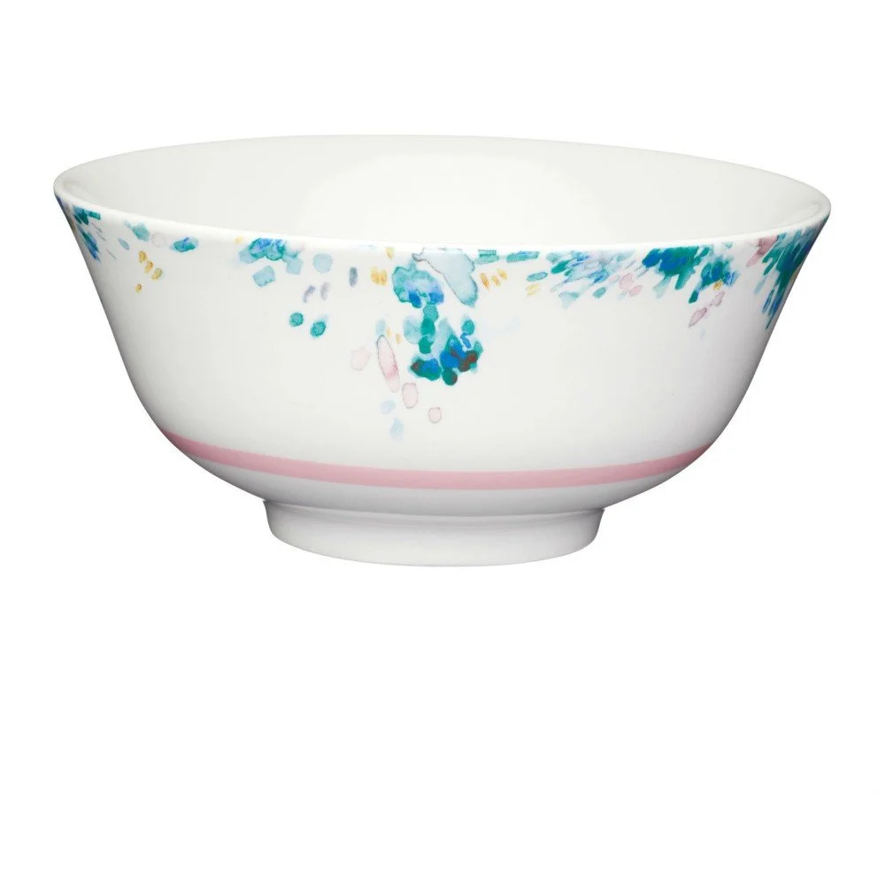 Kameninová miska Kitchen Craft Watercolour Floral, ⌀ 15,5 cm v:997812