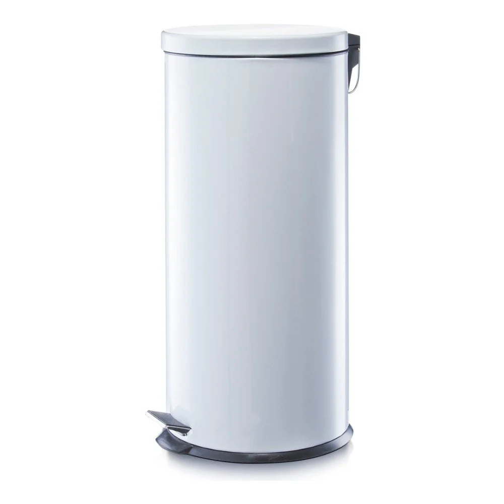 Bílý odpadkový koš Zeller Bathroom, 30 l v:836534