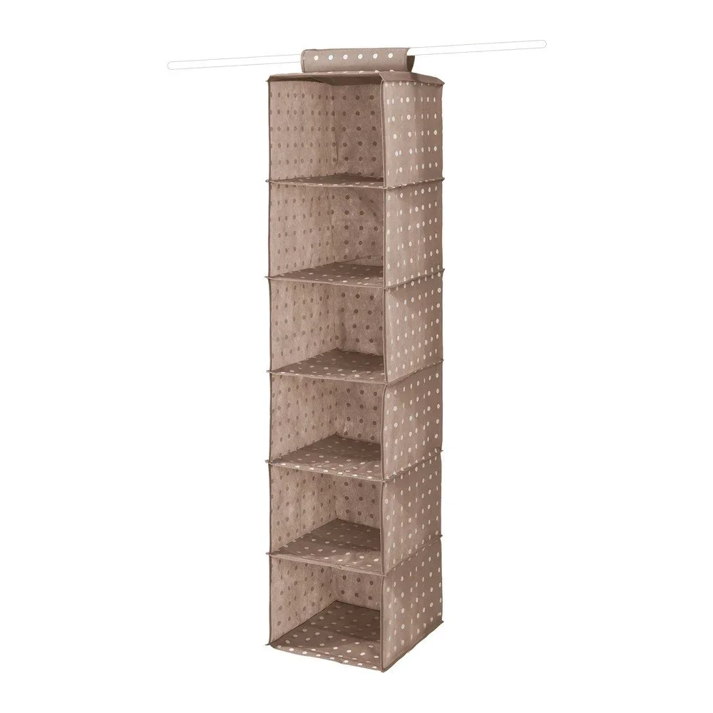 Béžový organizér se 6 přihrádkami Compactor Dots v:889824