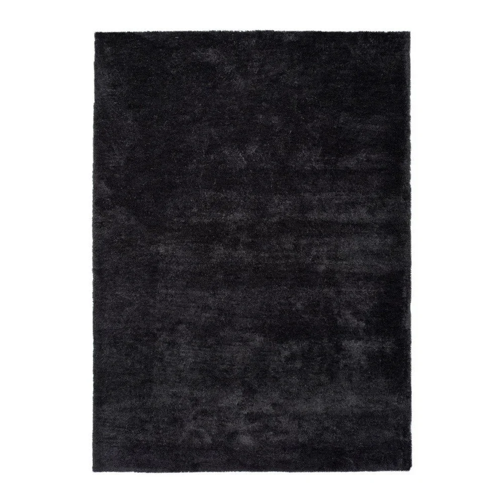 Antracitově černý koberec Universal Shanghai Liso, 160 x 230 cm v:1131438