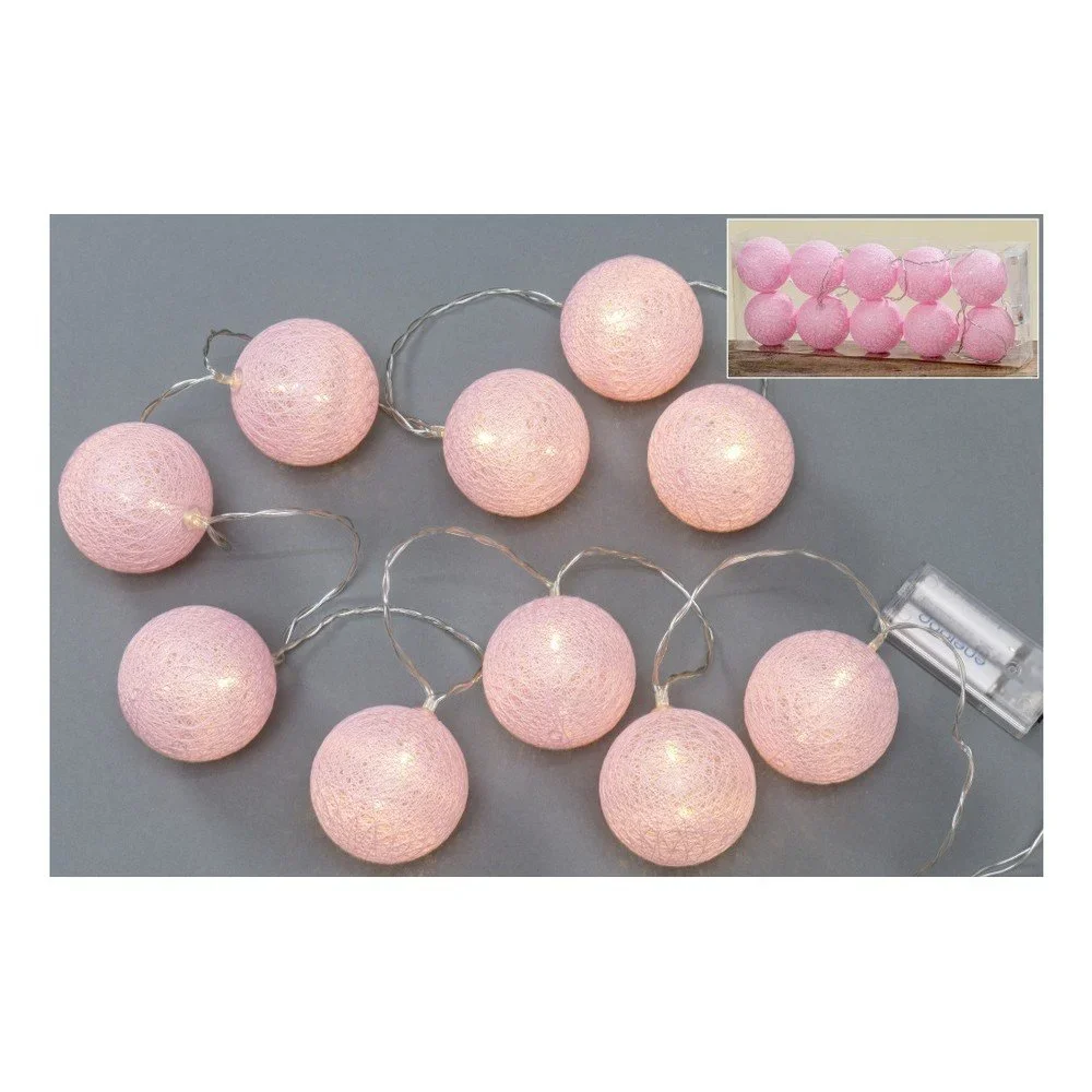 Svítící LED řetěz Boltze Pink v:693380
