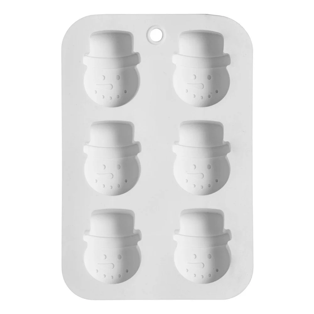 Silikonová pečící forma Premier Housewares White Snowman v:716846