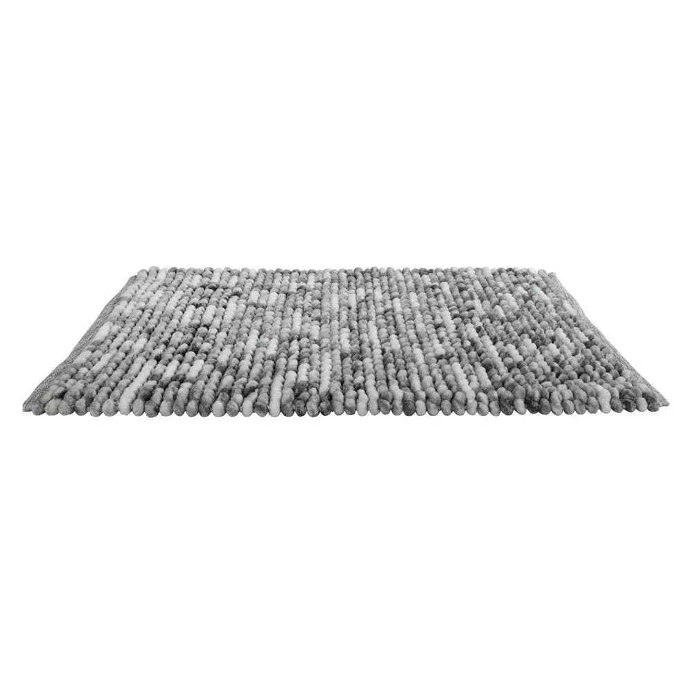 Šedá koupelnová předložka Wenko Smooth Grey, 90 x 60 cm v:1233478