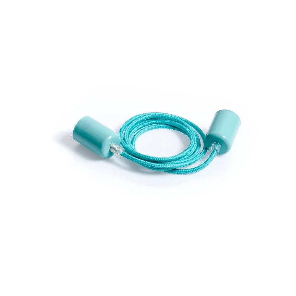 Stropní svítidlo Kolorowe Kable Loft Metal Line Frosty Mint v:807004