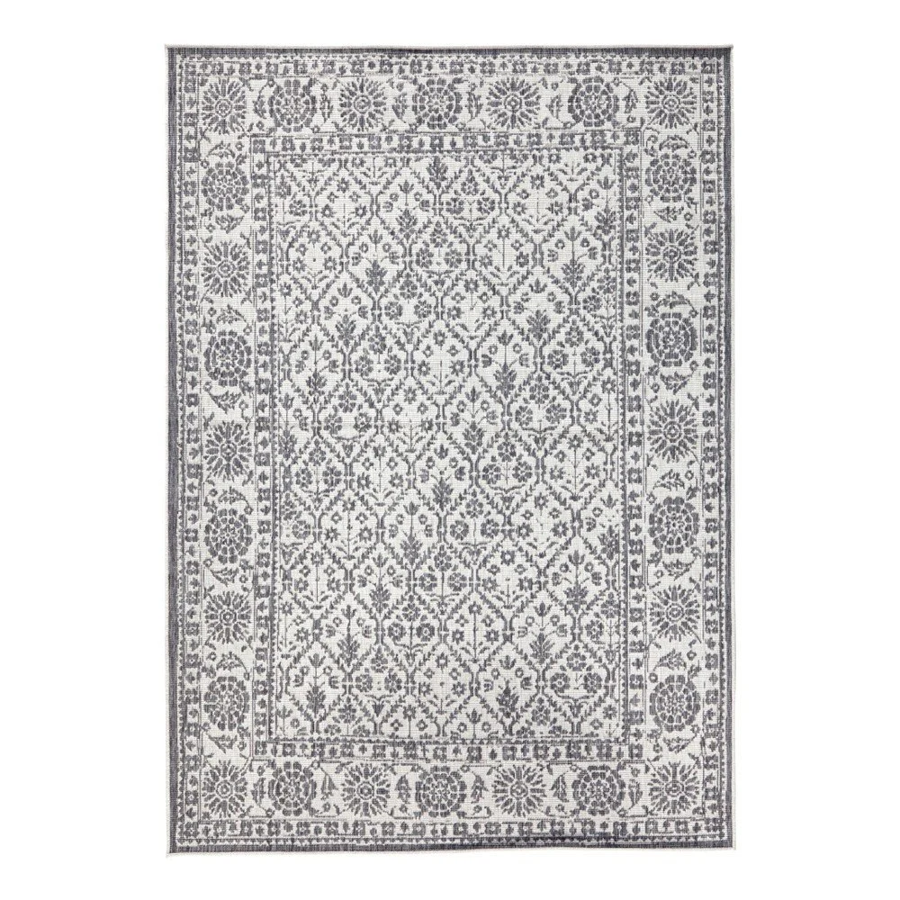 Šedivý vzorovaný oboustranný koberec Bougari Curacao, 160 x 230 cm v:978888