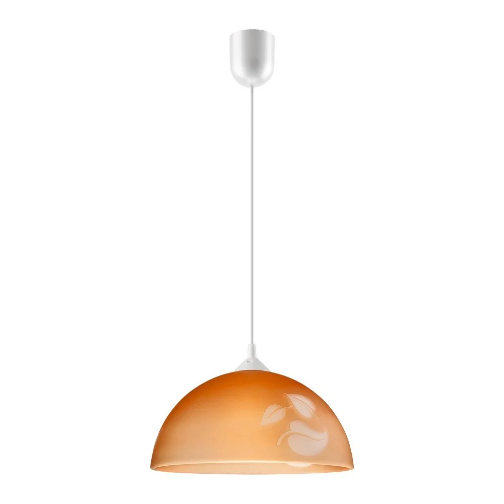 Oranžové dětské svítidlo ø 30 cm Fall – LAMKUR v:1215516