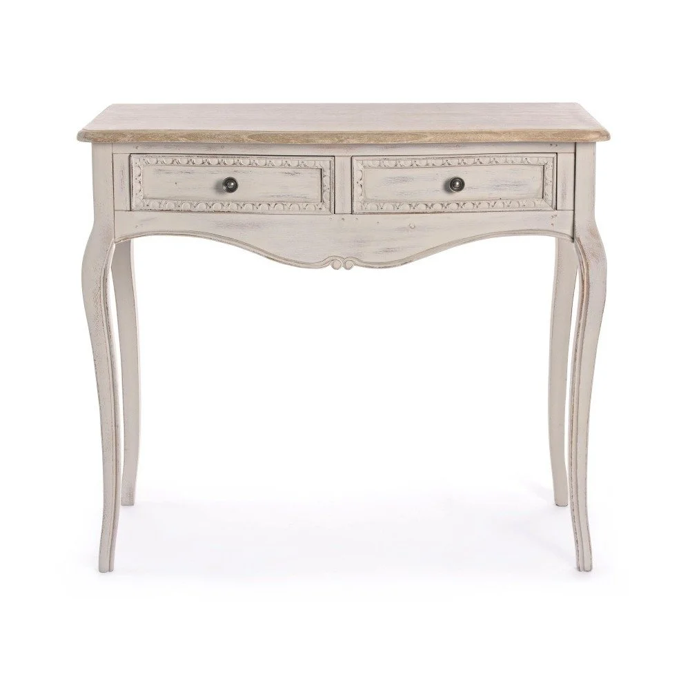Krémový konzolový stolek 40x90 cm Clarisse – Bizzotto v:899472