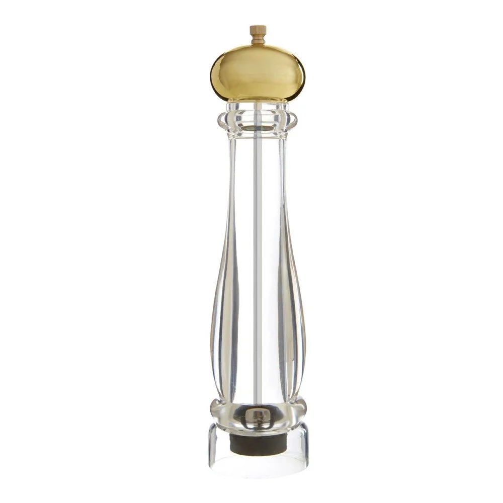 Velký mlýnek na sůl či pepř s detailem zlaté barvy Premier Housewares Mill v:1140354