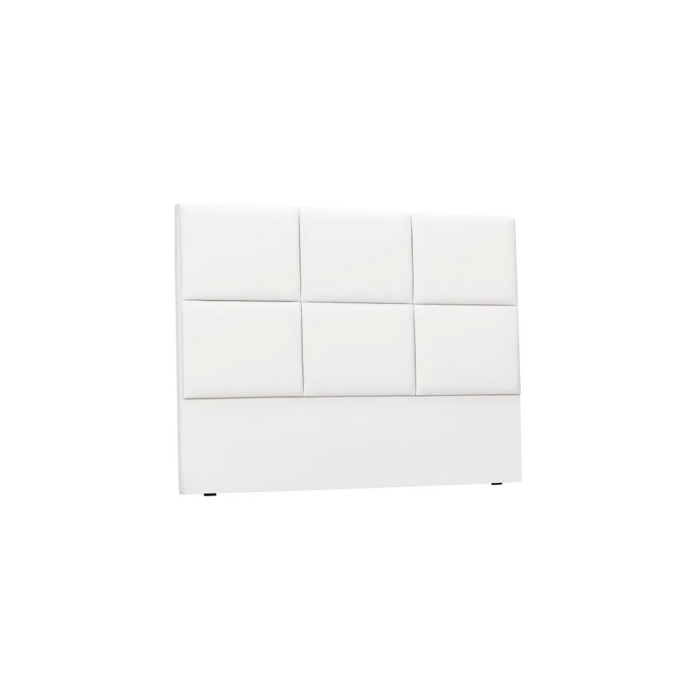 Bílé čalouněné čelo postele THE CLASSIC LIVING Aude, 180 x 120 cm v:1101252