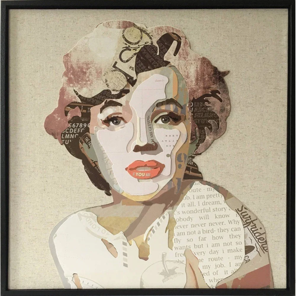 Ručně malovaný obraz Vivorum Monroe, 52 x 52 cm v:801252