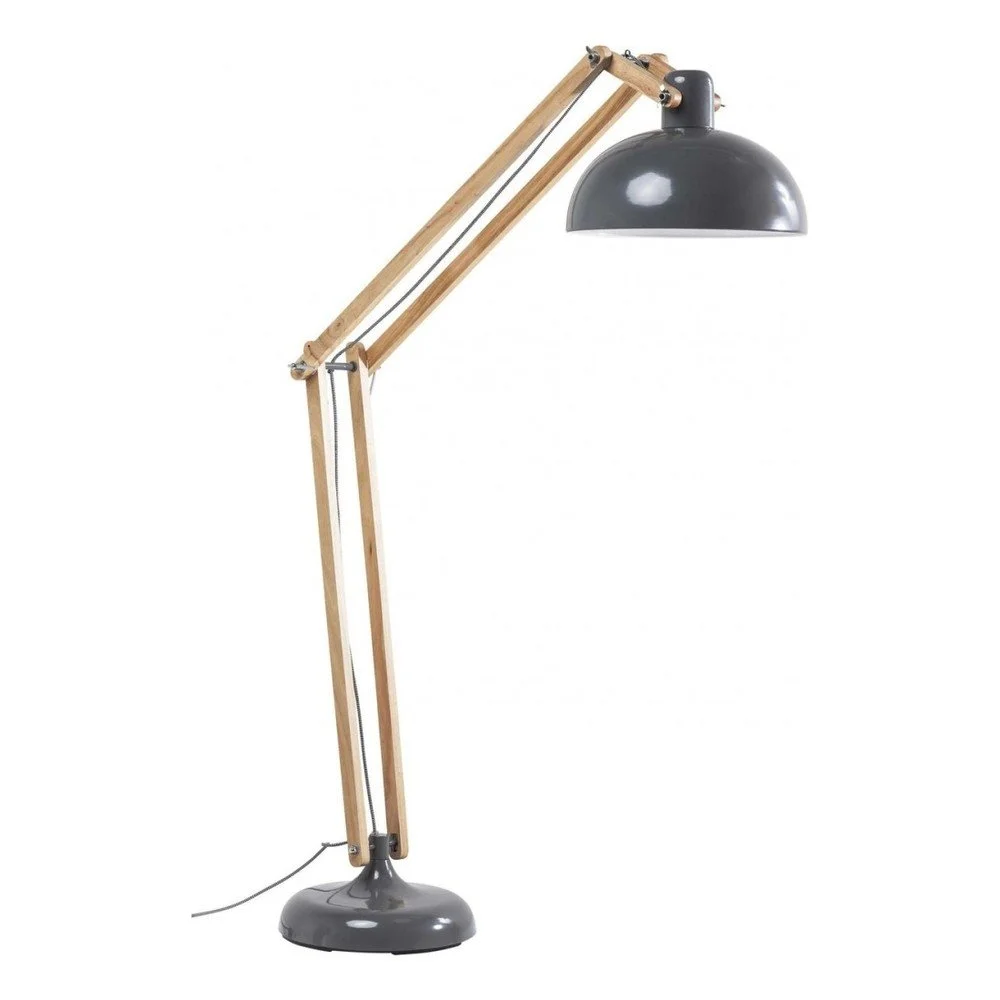 Šedá stojací lampa Red Cartel Dexter v:768808