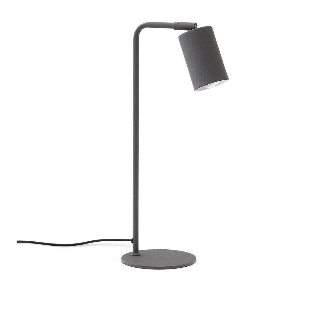 Černá kovová stolní lampa Manie – Kave Home v:1827946