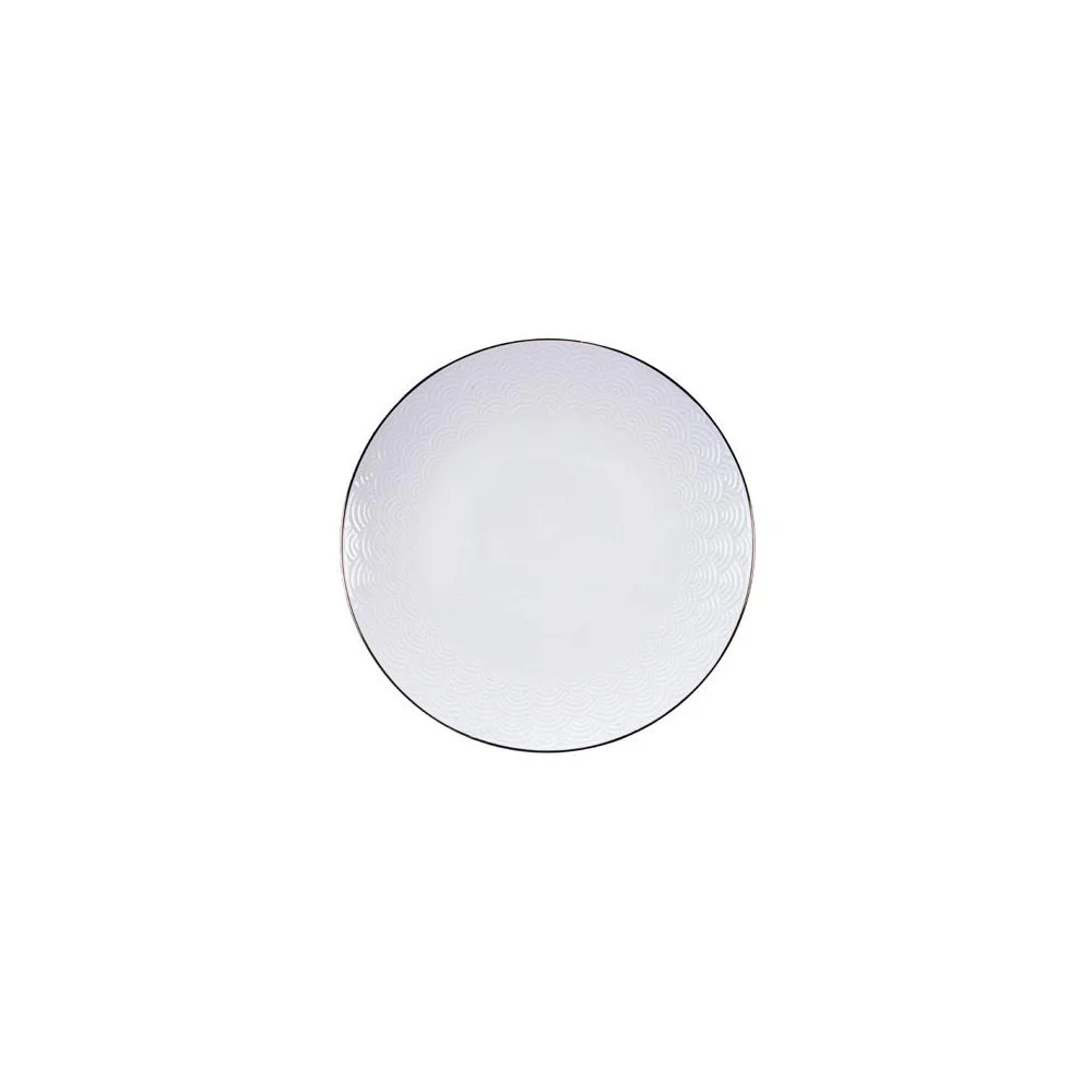 Bílý talíř Tokyo Design Studio Nippon Wave, ø 19 cm v:1238252