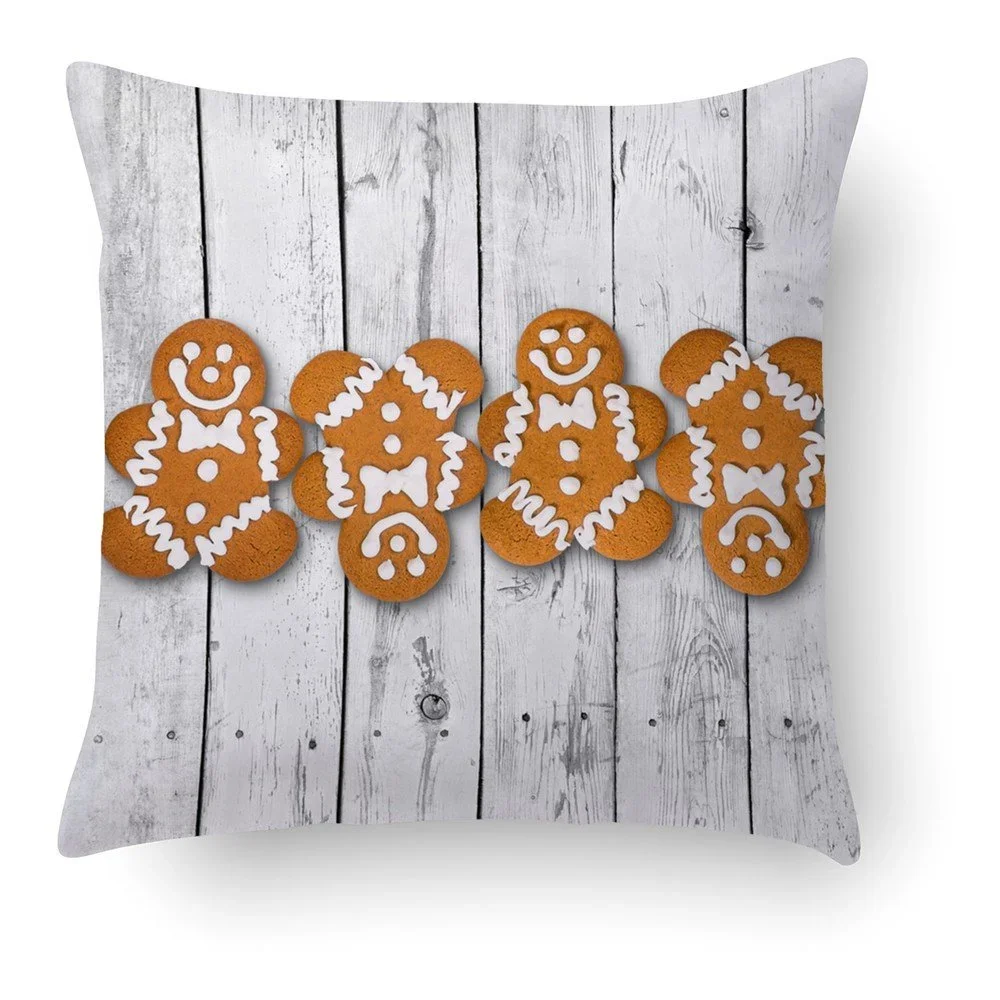 Polštář Crido Consulting Cute Gingerbreads, 40 x 40 cm v:1139790
