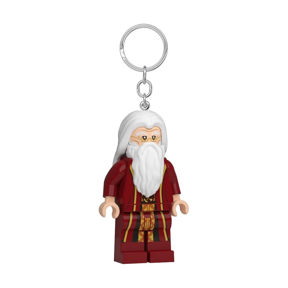 Červená klíčenka se svítilnou Harry Potter Professor Dumbledore – LEGO® v:1686796