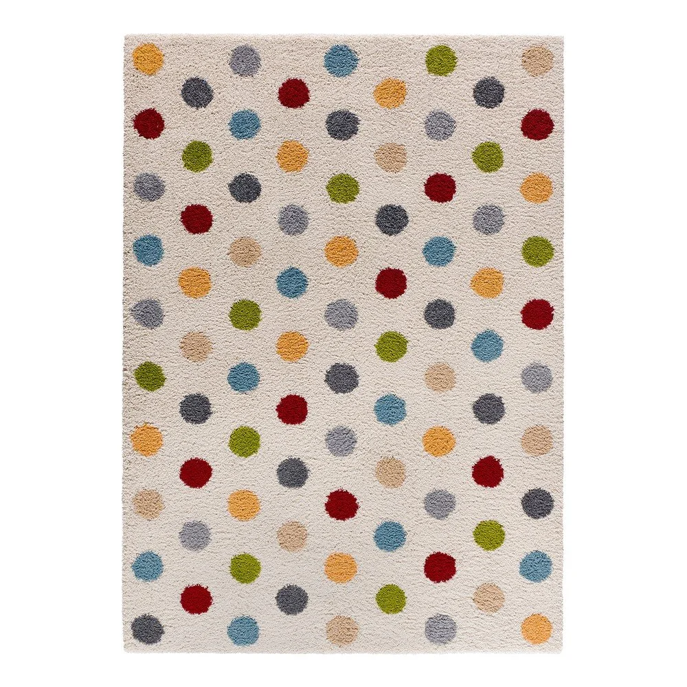 Krémový koberec 57x110 cm Norge Dots – Universal v:915874