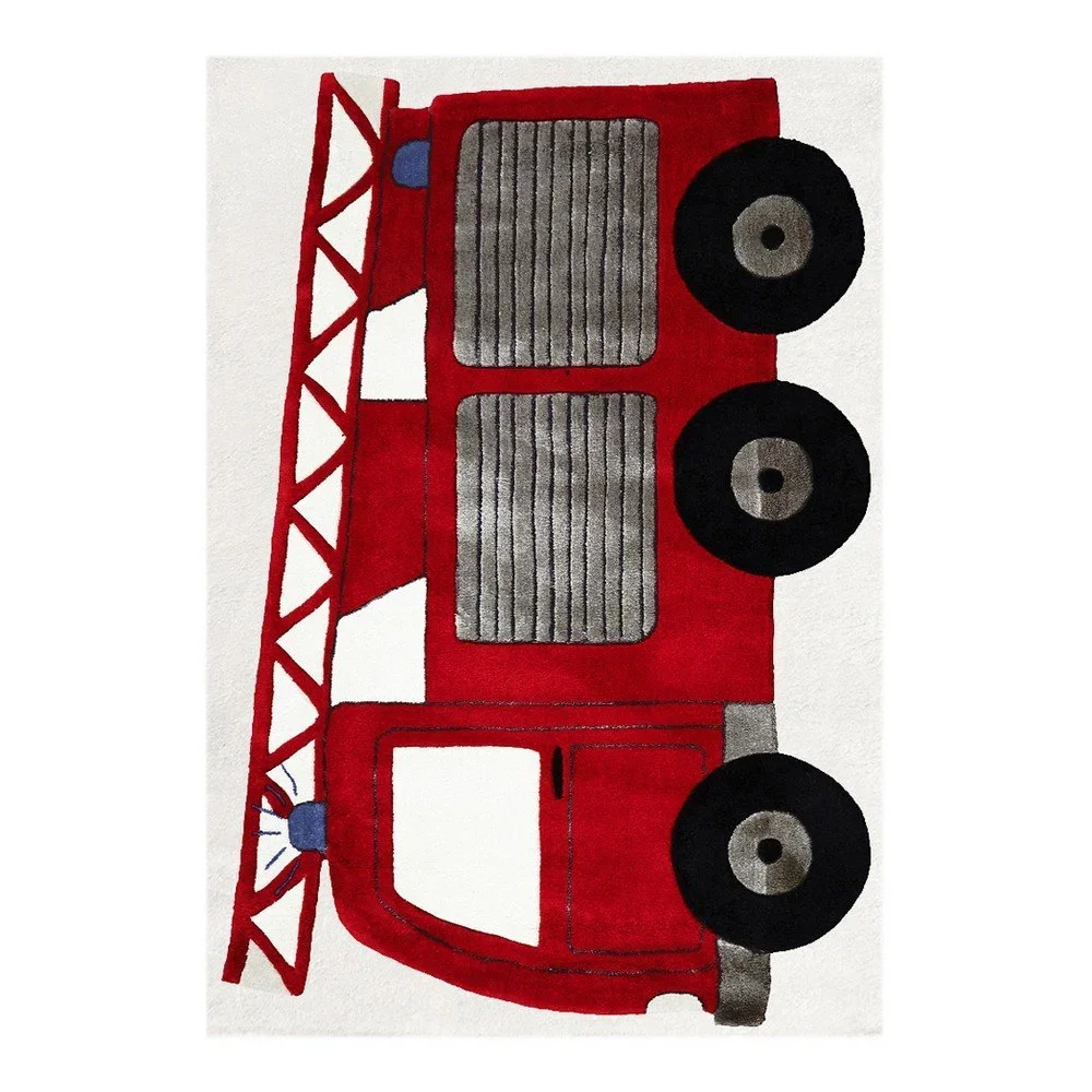 Dětský koberec Happy Rugs Fireman Truck, 120 x 180 cm v:738154