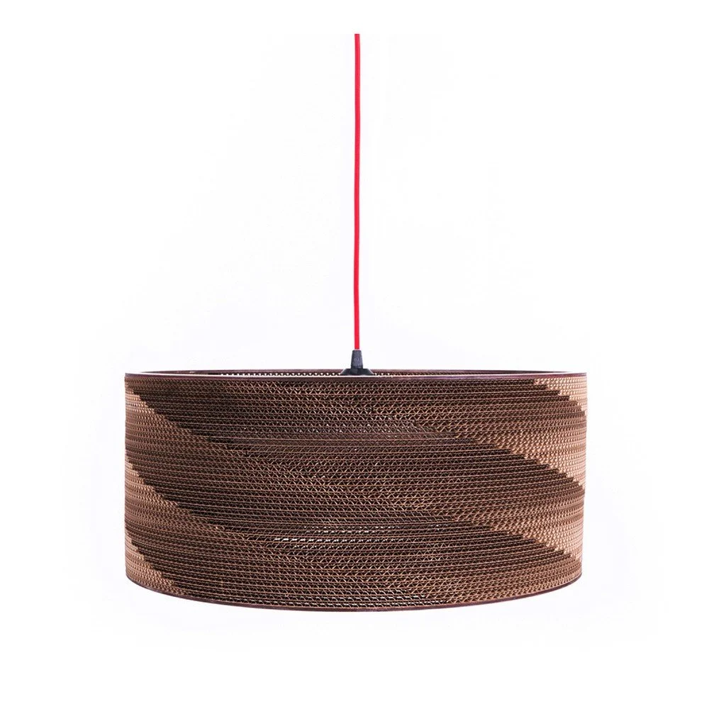 Kartonové svítidlo Kartoons Cylinder, Ø 60 cm v:865396