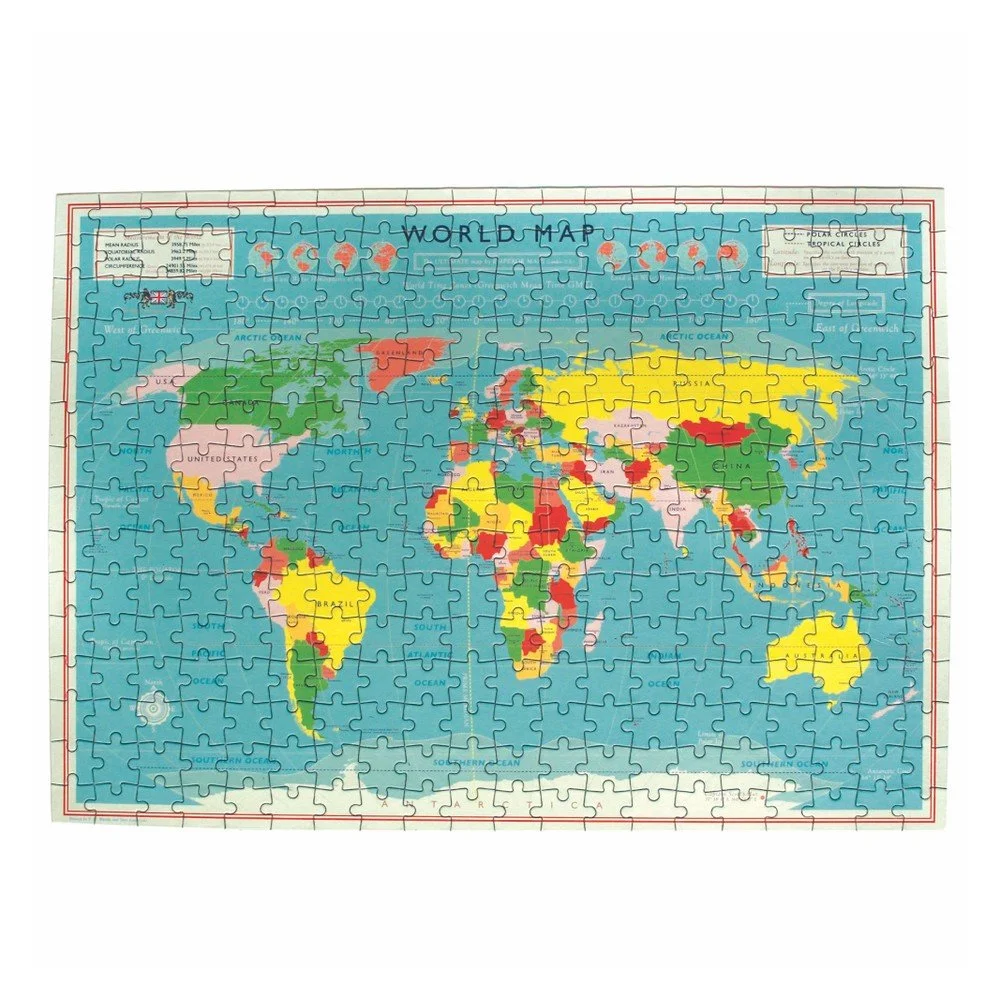 Puzzle Rex London World Map, 300 dílků v:822118
