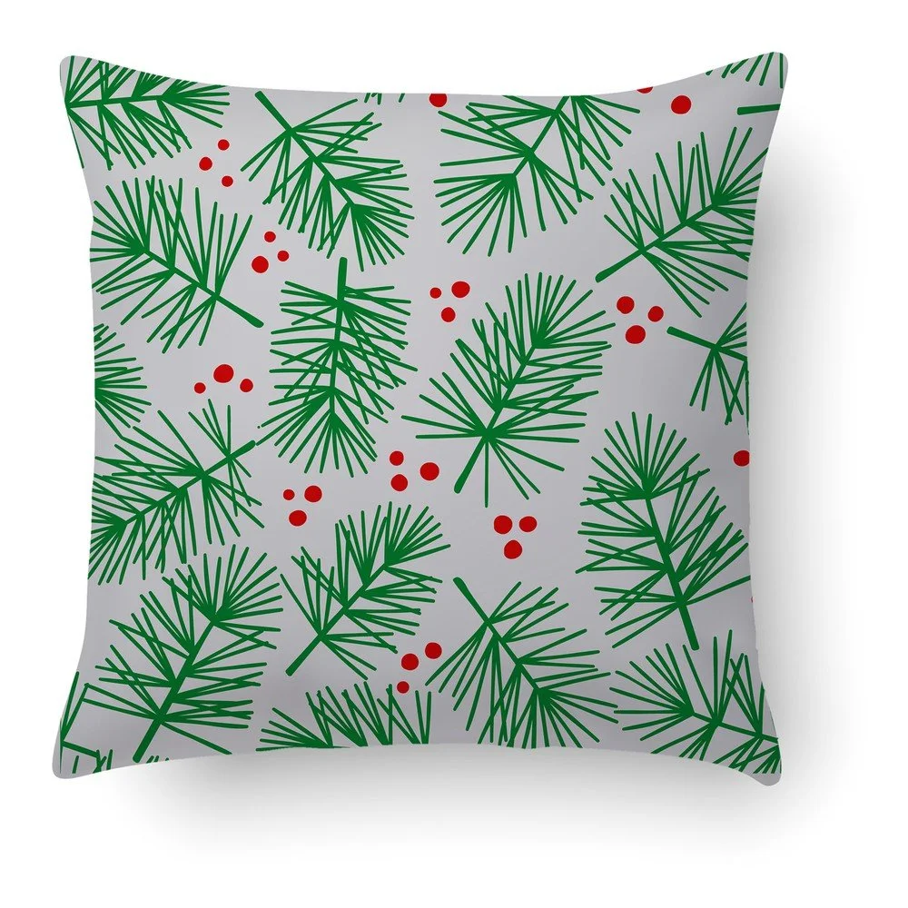 Polštář Crido Consulting Christmas Forest in Silver, 40 x 40 cm v:1139826