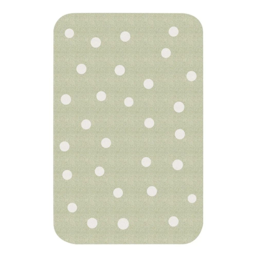 Dětský zelený koberec Zala Living Dots, 67 x 120 cm v:917062