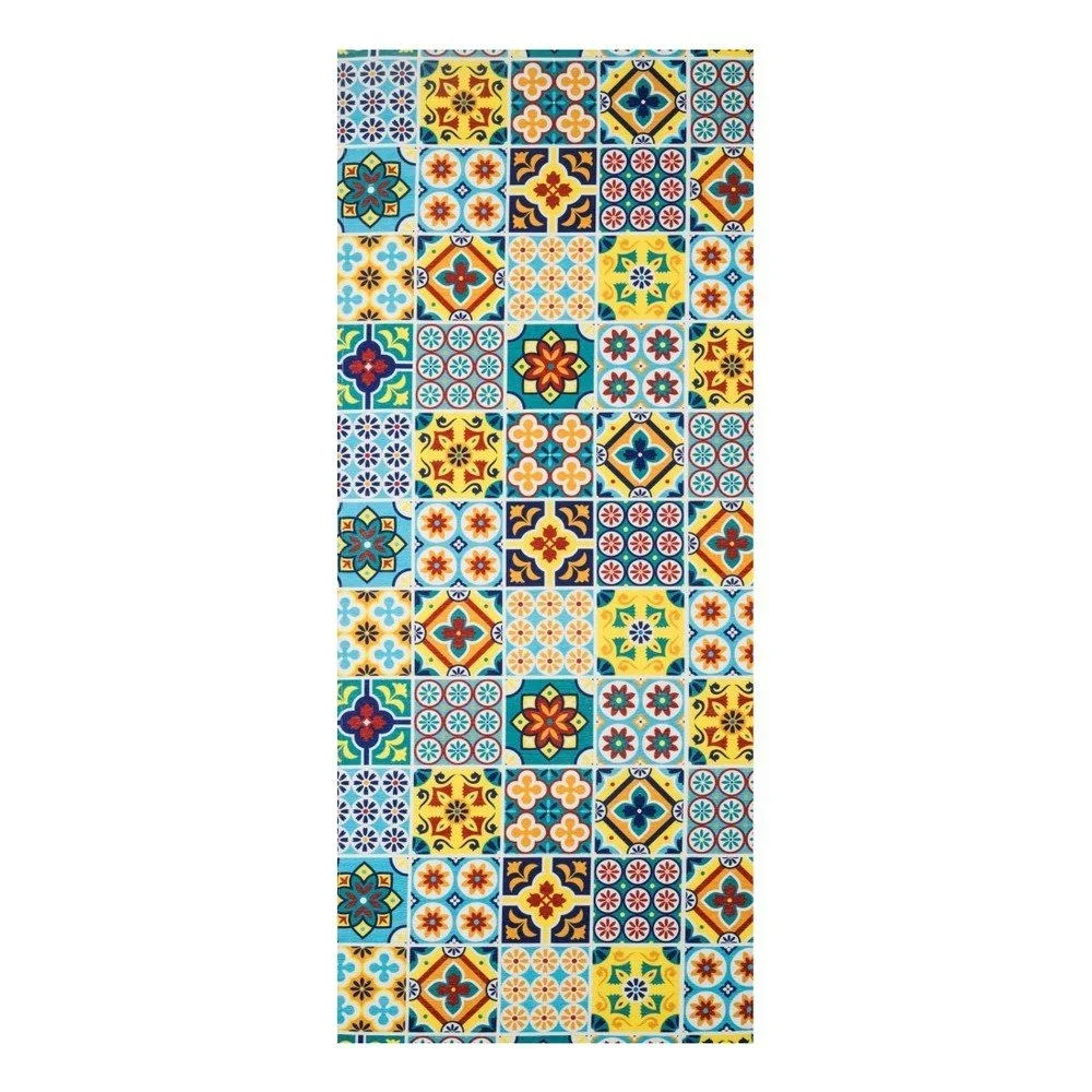 Vysoce odolný běhoun Webtappeti Azulejo, 58 x 190 cm v:951554