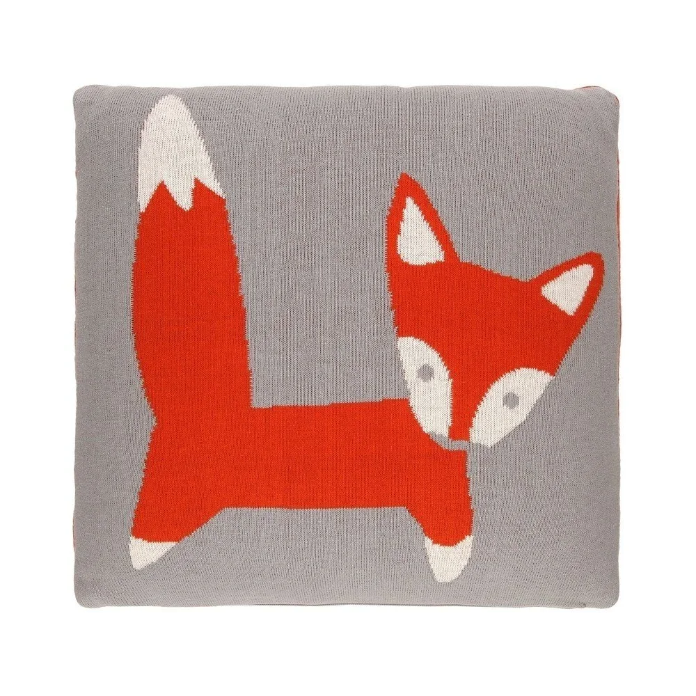 Oboustranný polštář Art For Kids Foxy, 35 x 35 cm v:825914