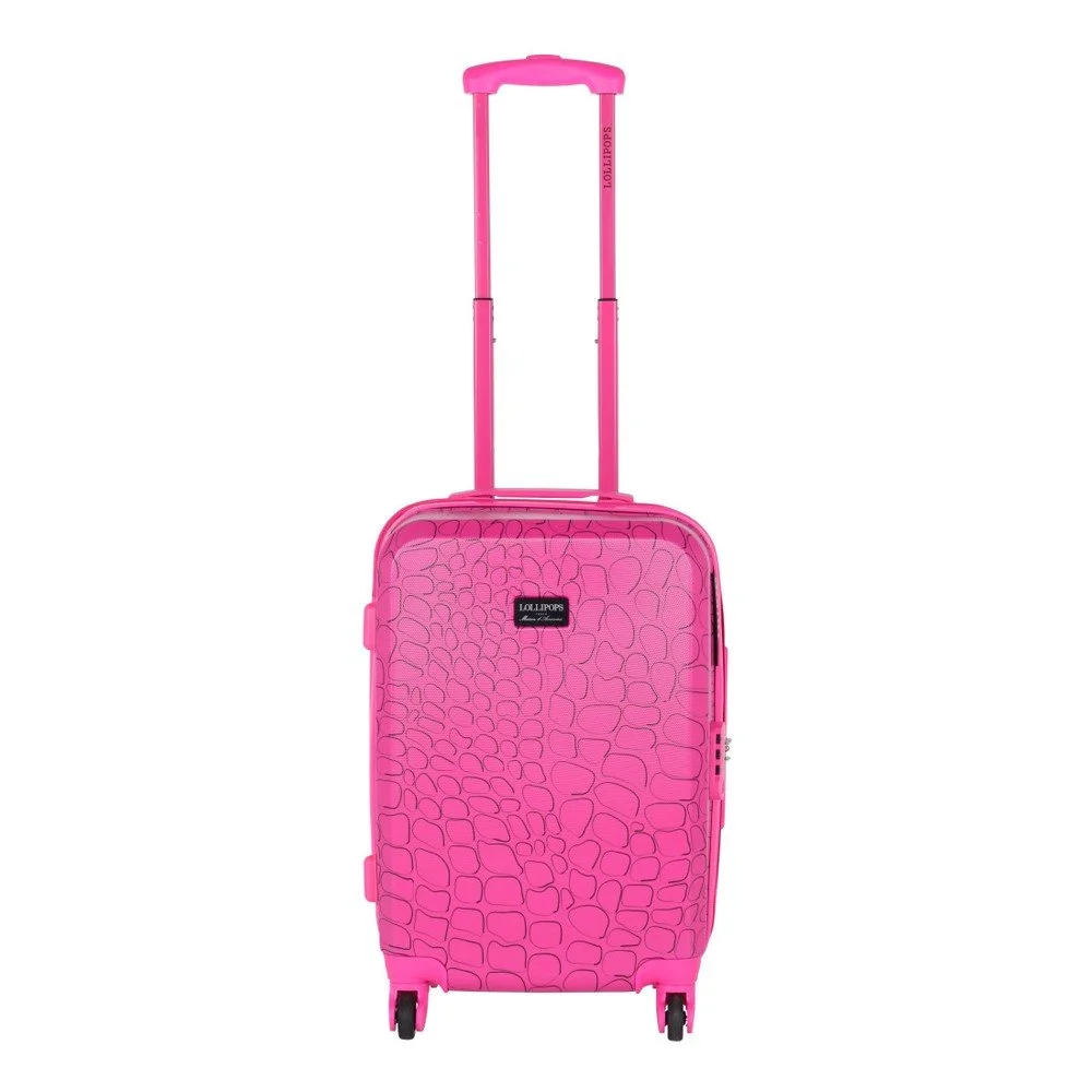Růžový příruční kufr LULU CASTAGNETTE Willy, 44 l v:1044430