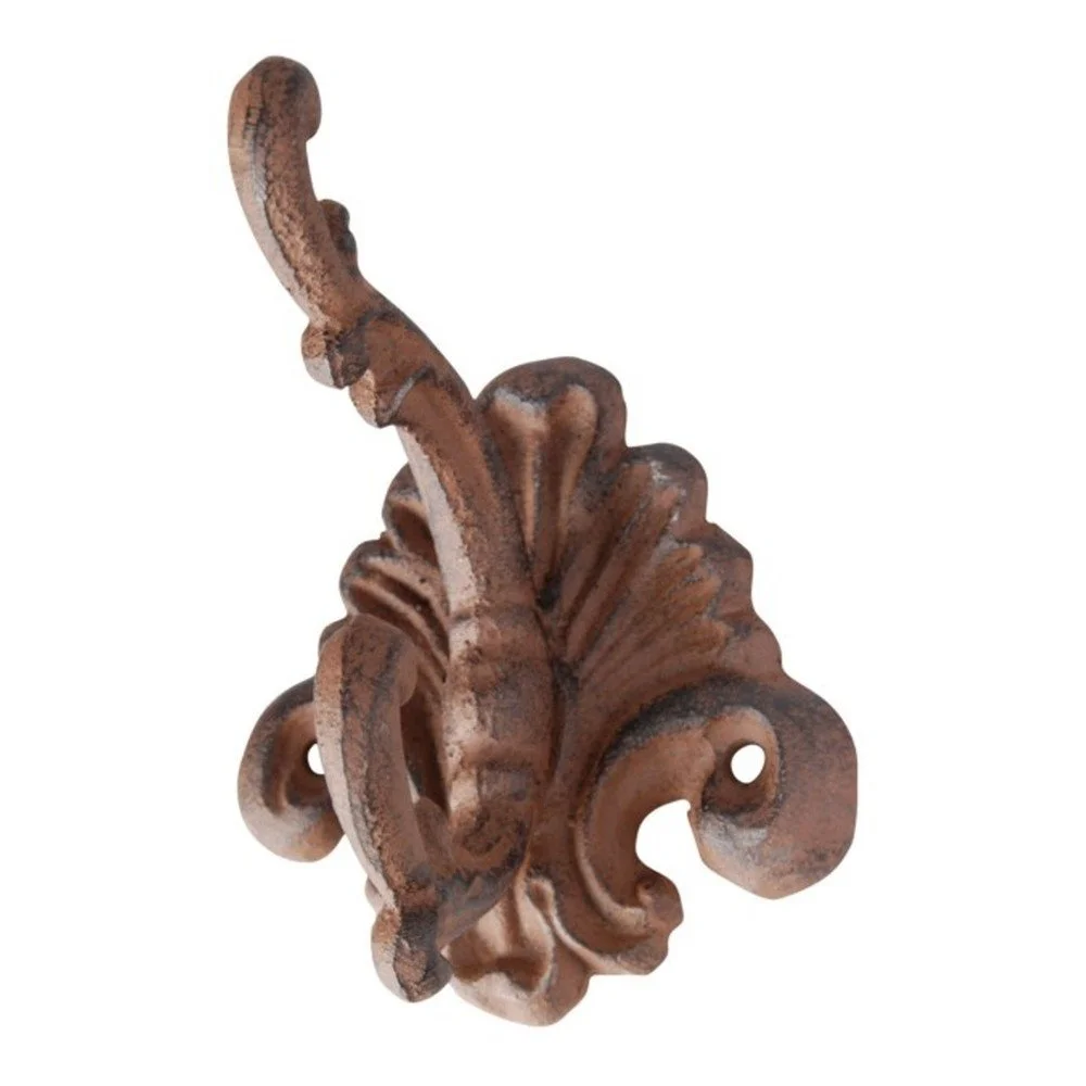 Litinový nástěnný háček Esschert Design Antique v:921680