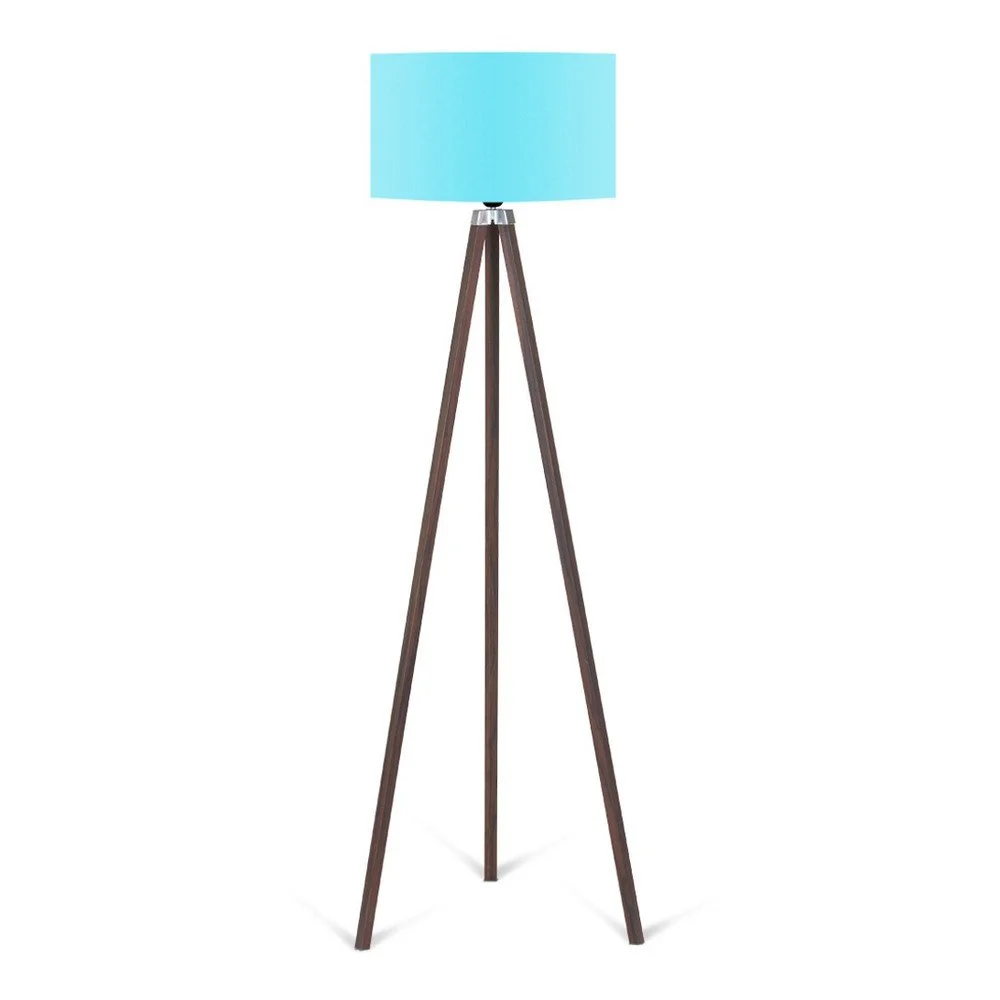 Stojací lampa s tyrkysovým stínítkem Kate Louise Kahve v:957034