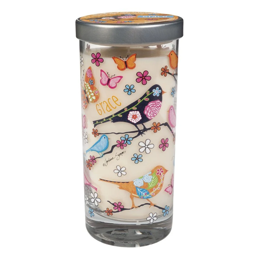 Vonná svíčka Glass Bridgewater Candle, vůně čaje, pačuli a ovoce v:714832