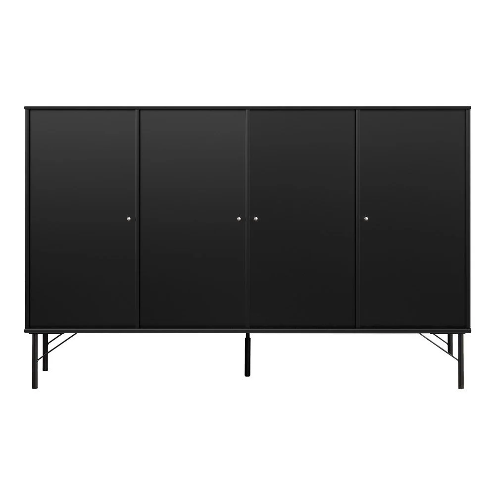 Černá komoda Hammel Mistral Kubus, 136 x 89 cm v:1448606