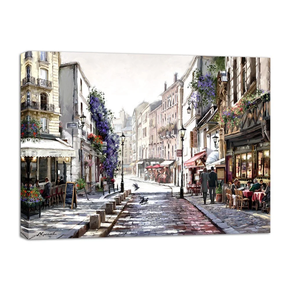 Obraz Styler Canvas Watercolor Paris II, 75 x 100 cm v:1144704