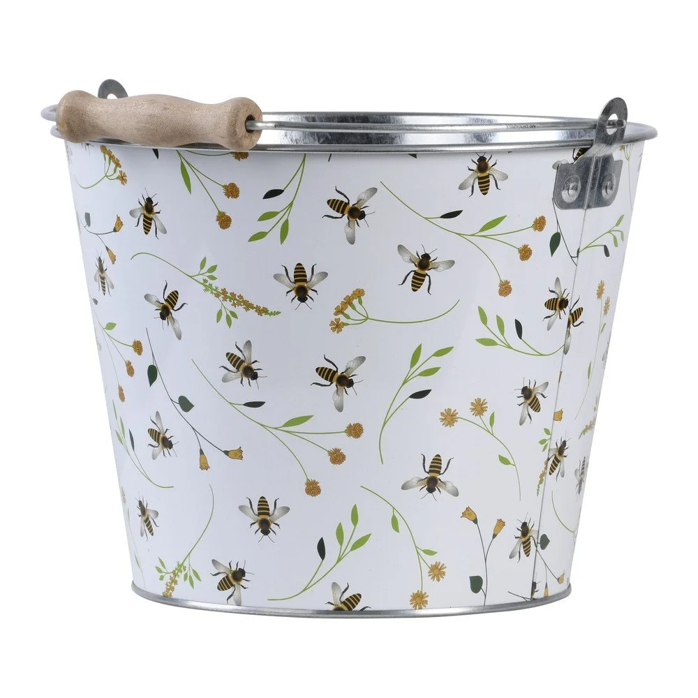 Zahradní kyblík s potiskem Esschert Design Bee, 5 l v:1378639