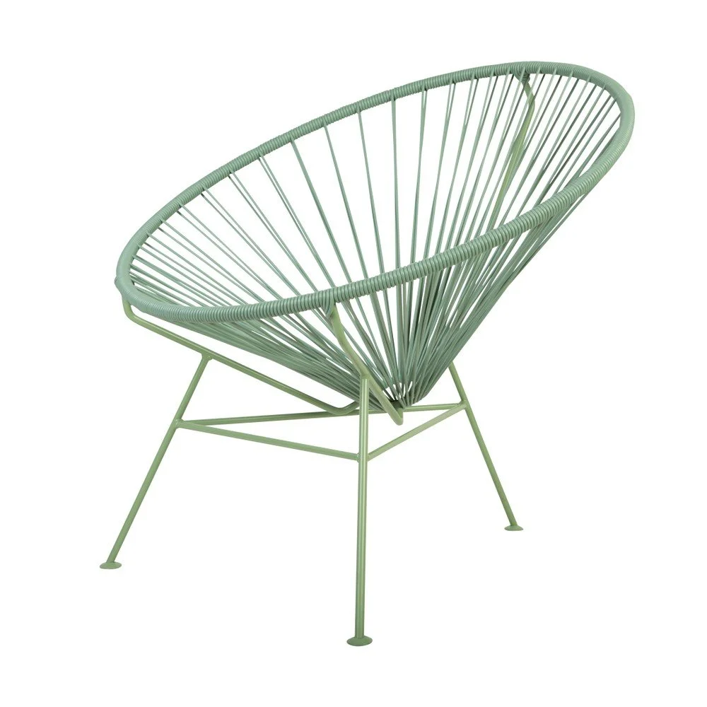 Zelené křeslo se zelenou podstavou OK Design Condesa v:1021194