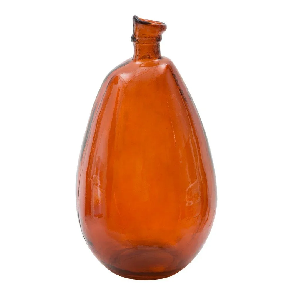Oranžová váza z recyklovaného skla Mauro Ferretti Put, výška 47 cm v:883654